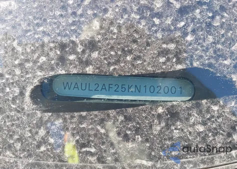 2019 Audi A6 55 Premium z USA, uszkodzony, nr VIN WAUL2AF25KN102001